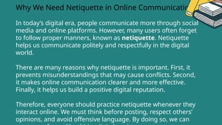 Think Netiquette Image Hortatory Exposition Text for Senior High School Students.pptx