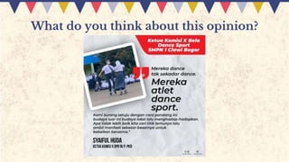 What do you think about this opinion?
 