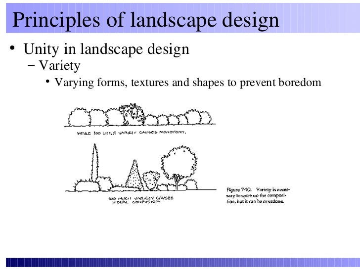 Harmony Principle Of Landscape Design Examples Harmony Principle Of Landscape Design Examples