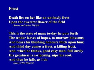 Horticulture And William Shakespeare | PPT