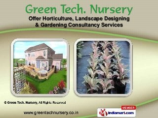 Service Provider of Horticulture & Land Scape
             Designing Services
 