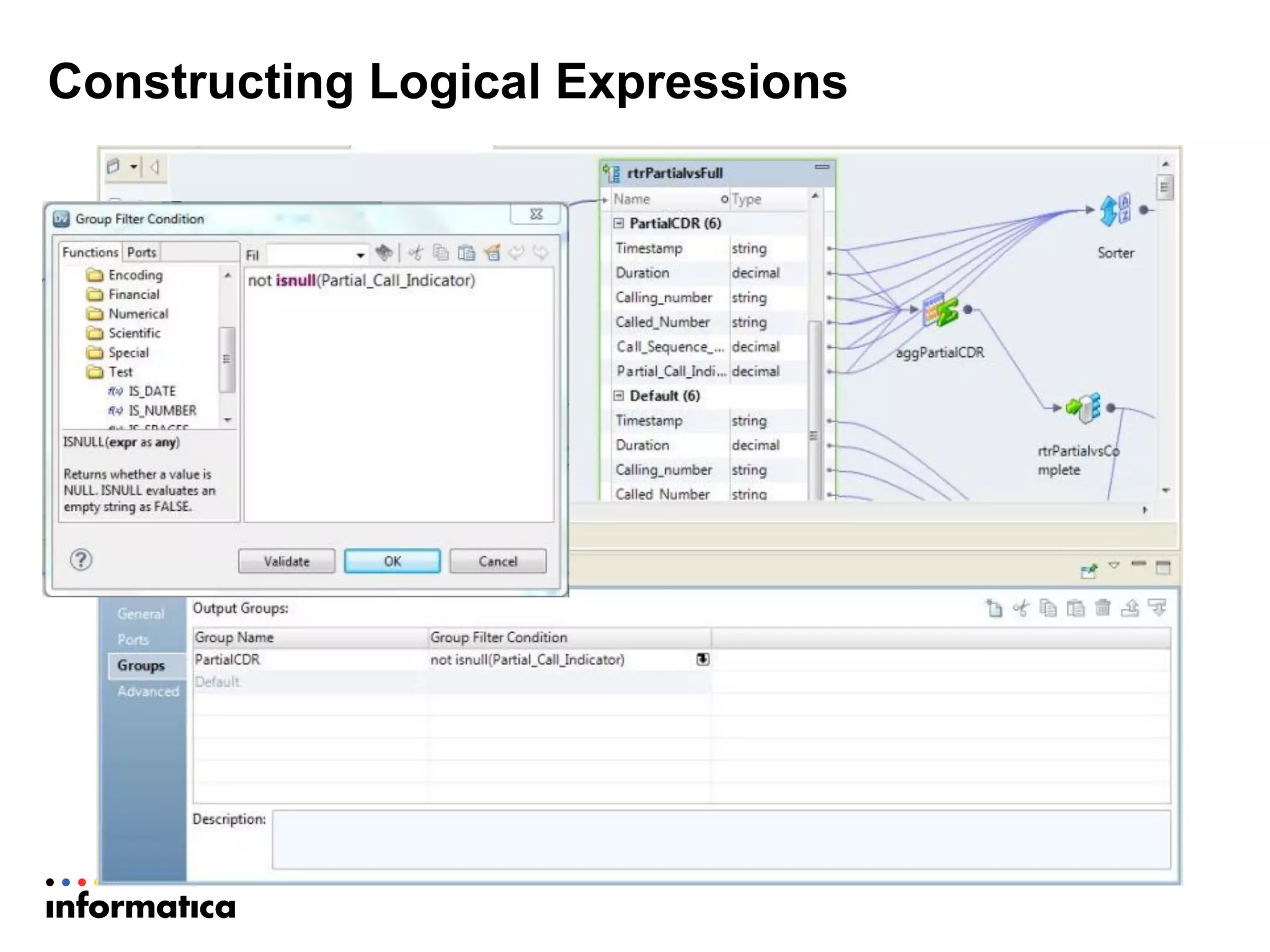 Constructing Logical Expressions
 