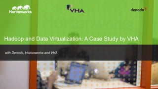 Page1 © Hortonworks Inc. 2011 – 2015. All Rights Reserved
Hadoop and Data Virtualization: A Case Study by VHA
with Denodo, Hortonworks and VHA
 