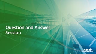 2
4
©	Hortonworks	Inc.	2011–2018.	All	rights	reserved
Question	and	Answer	
Session
 