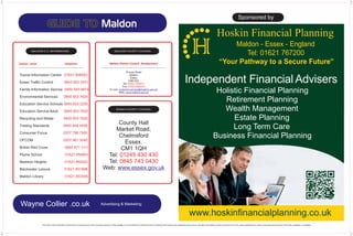 Hoskin Financial Planning Maldon Information