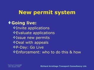 Permit Issuing System Hosp carparking12jan04a | PPT