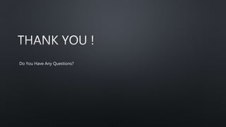 Do You Have Any Questions?
 