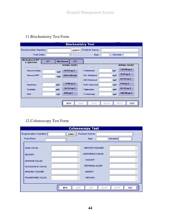 Design And Implementation Of A Hospital Database