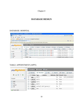 Hospital Management System Database Design Using System hospital-management-system-using-php.docx