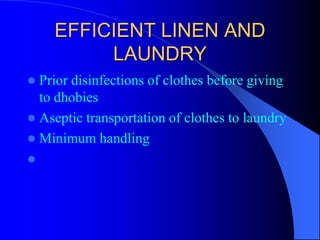 Linen Rinse Method Infection Control Hospital Acquired Infection2.ppt
