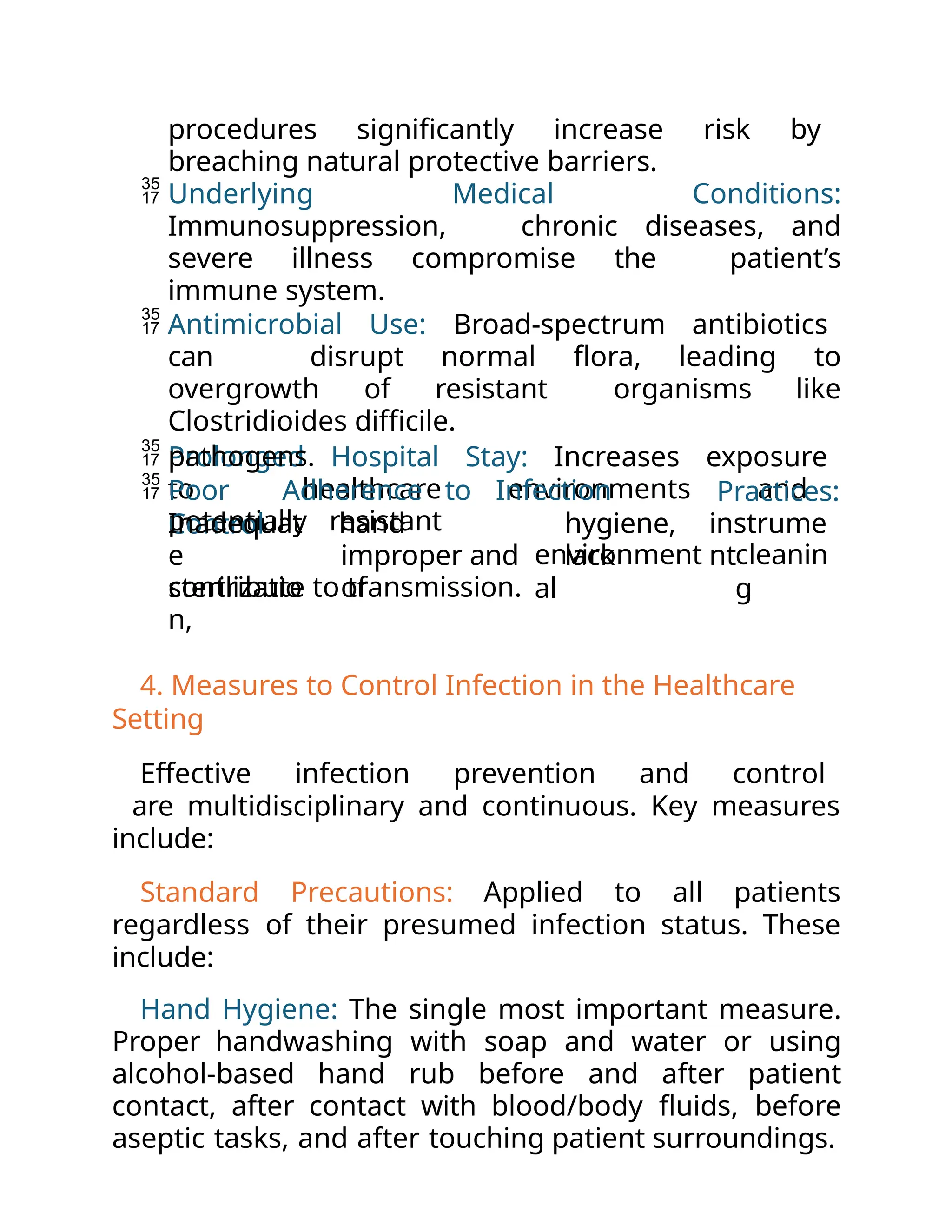 Hospital Acquired Infection Notes.pptx.. | PPTX