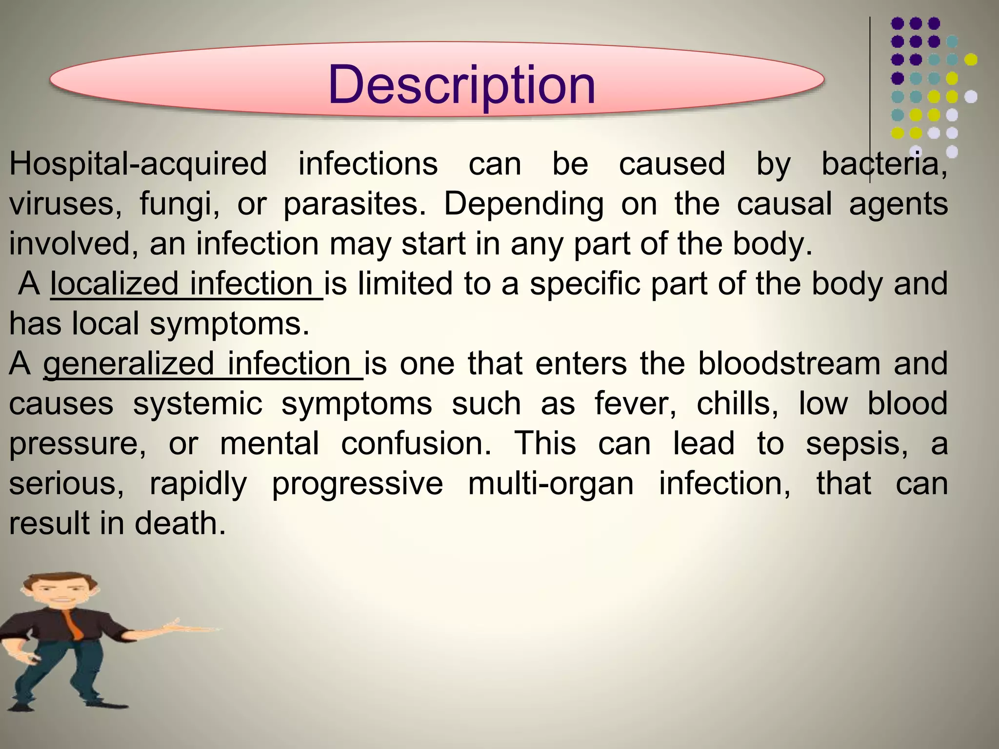 Hospital acquired infections | PPTX | Infectious Diseases | Diseases ...