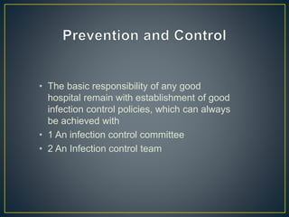 Hospital acquired infections | PPTX