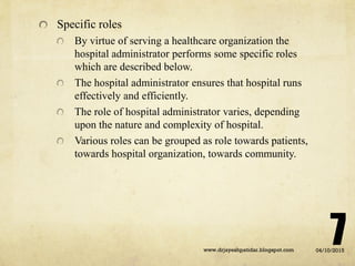 Hospital Administration