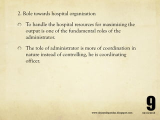 Hospital Administration