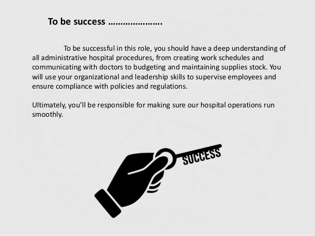 Hospital administrator