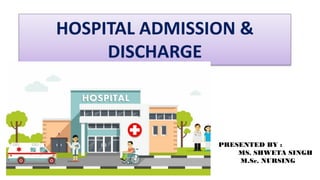 PRESENTED BY :
MS. SHWETA SINGH
M.Sc. NURSING
 