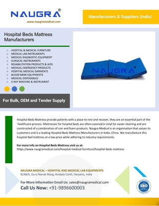 Hospital Beds Mattress Manufacturers.pdf