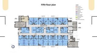 Fifth floor plan
 