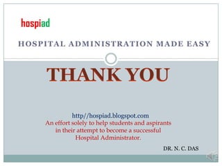 Legal involvements in hospital affair