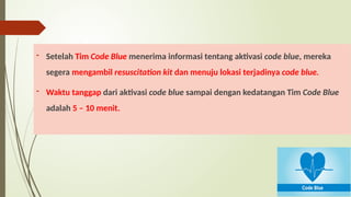 Comprehensive Hospital Code Emergency System and Code Blue Procedures ...