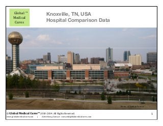 Global Medical Cures™ | Using Patient Surveys to Compare Hospitals in Knoxville, TN, USA