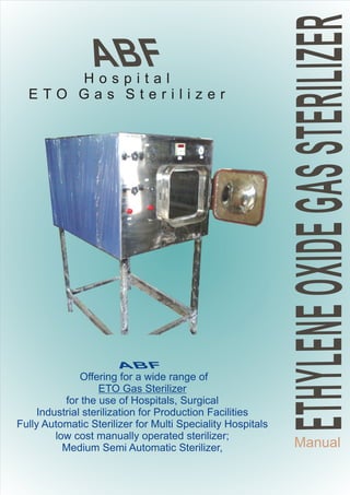 Hospital eto sterilizer, cath lab eto sterilizer, eto gas sterilizer, eo gas sterilizer