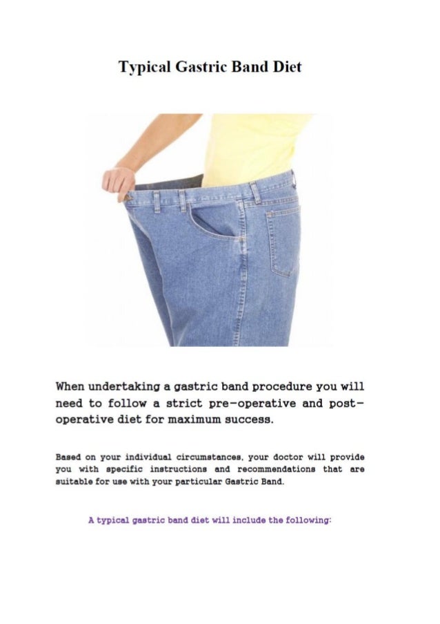 The Hospital Group Typical Gastric Band Diet