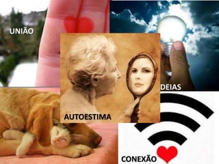 LEALDADE
UNIÃO
CONEXÃO
IDEIAS
AUTOESTIMA
 