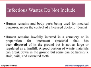 Hospital Infectious Materials Waste Management