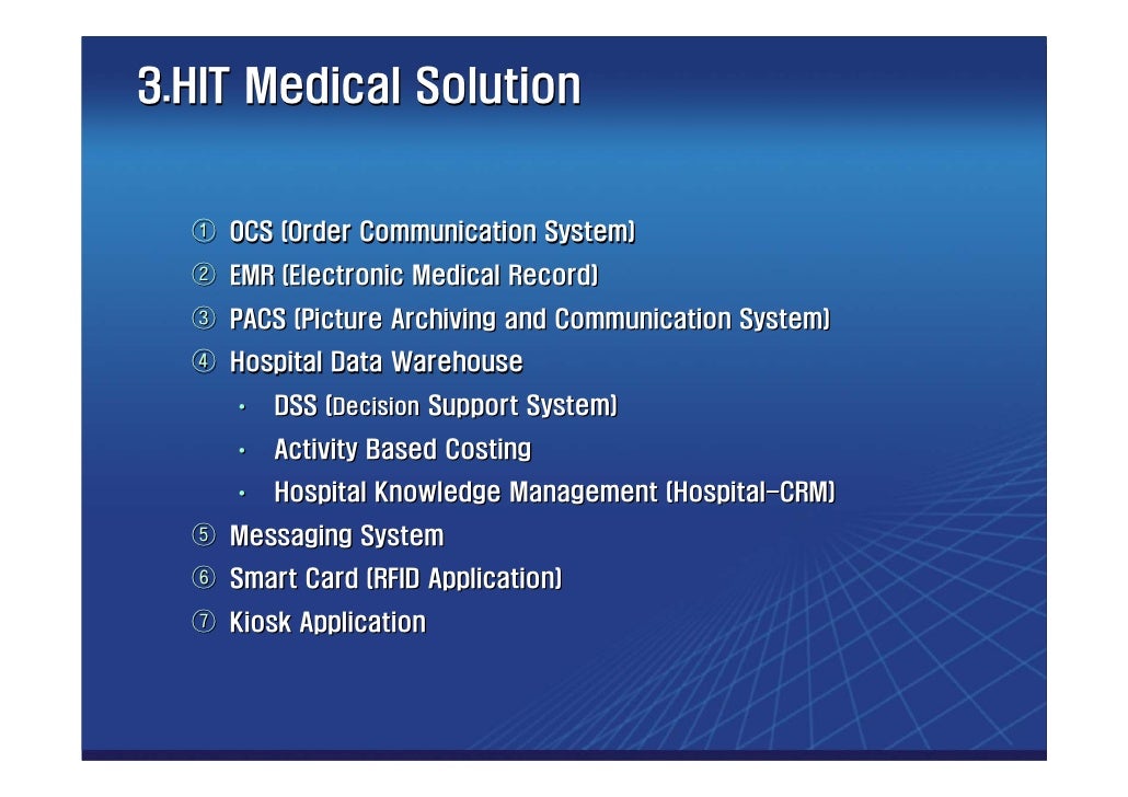Hospital Information System Quality Hospital Information System Quality