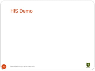 Hospital information systems - HIS | PPT