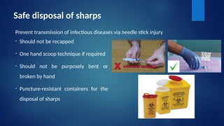 Hospital infection prevention and control | PPTX