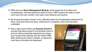 Information technology in Hospitality Industry | PPTX
