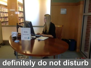 definitely do not disturb
 