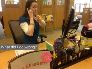 What did I do wrong?
 