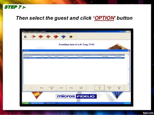 Fidelio Front Office Free Download
