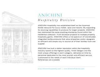 ANICHINI Hospitality