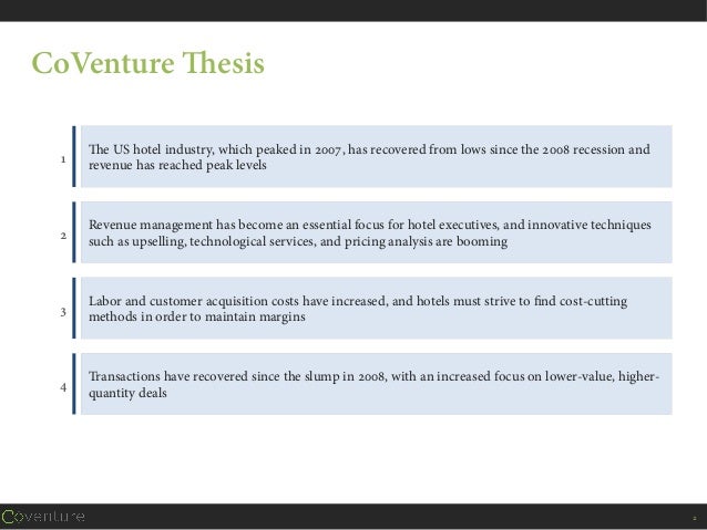 thesis hospitality management