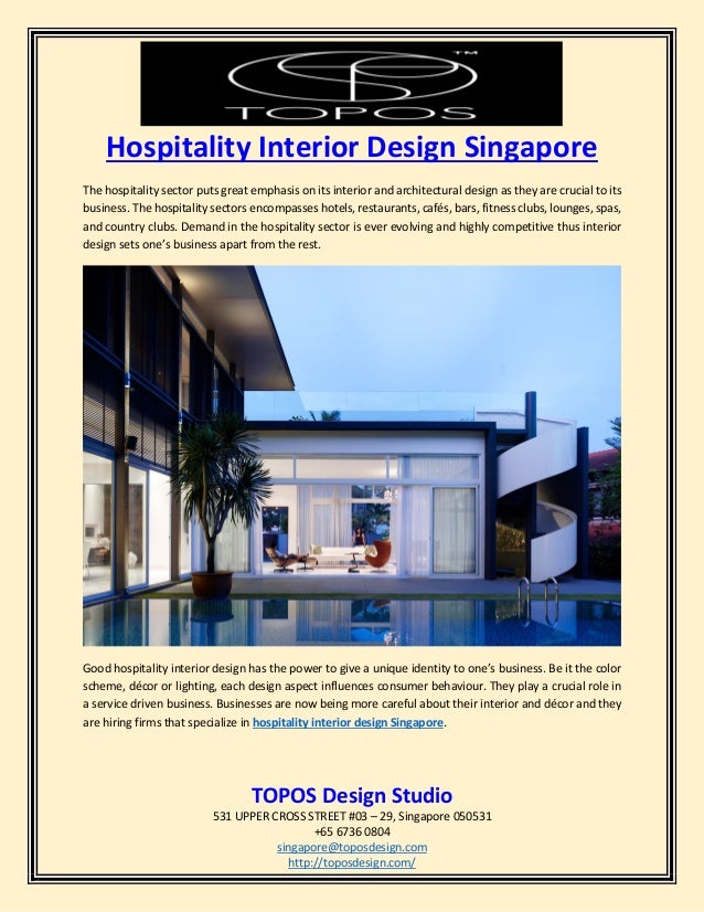 Hospitality Interior Design Singapore