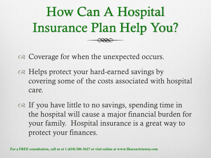 Hospital Insurance An Introduction
