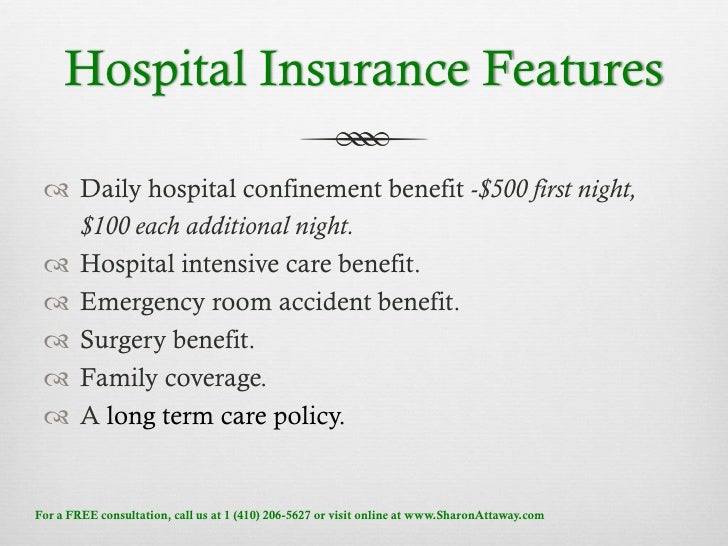 Hospital Insurance An Introduction