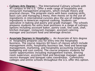 Hospitality management unit4 | PPTX