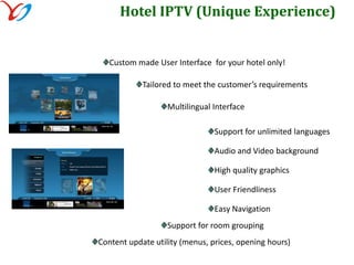 IP-TV – 1 or more in Guest Room