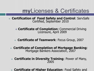 November 2005-October 2007: