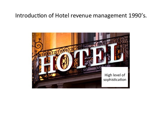 Hospitality Training Session The Basics Of Revenue