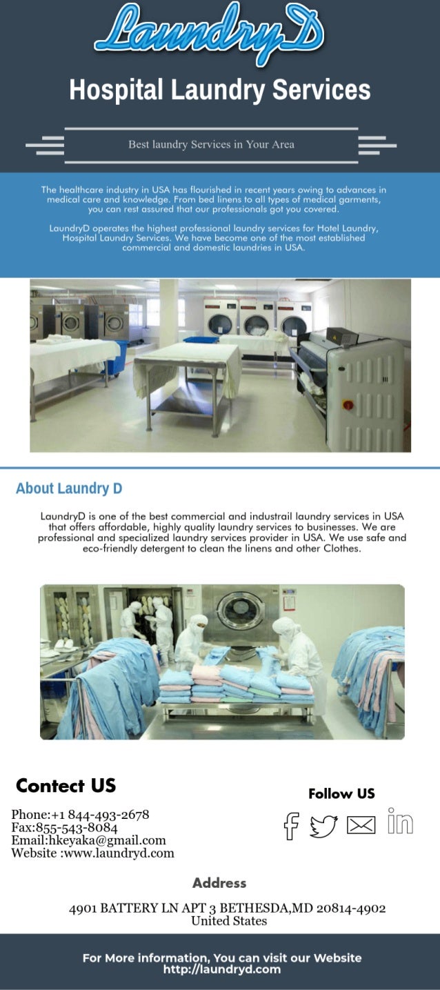 Hospital laundry services LaundryD