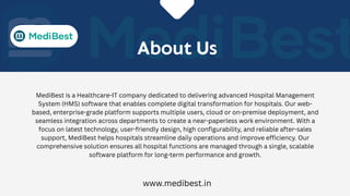 Hospital Management System in Indore for Smart Healthcare | PDF
