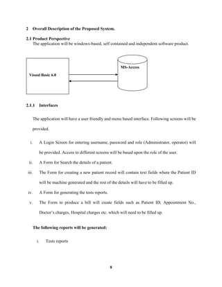 Hospital management system project | DOCX