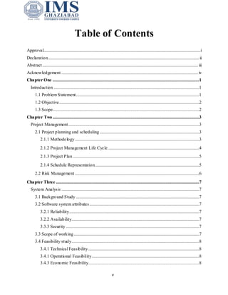 Covid-19 Hospital management system_project_report | PDF